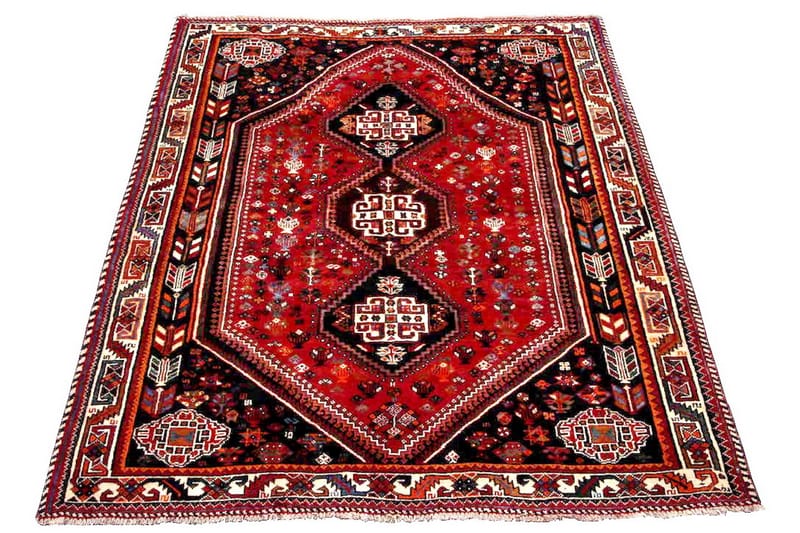 Handknuten Persisk Matta 179x253 cm Röd/Beige - Textilier & mattor - Mattor - Orientaliska mattor - Persisk matta