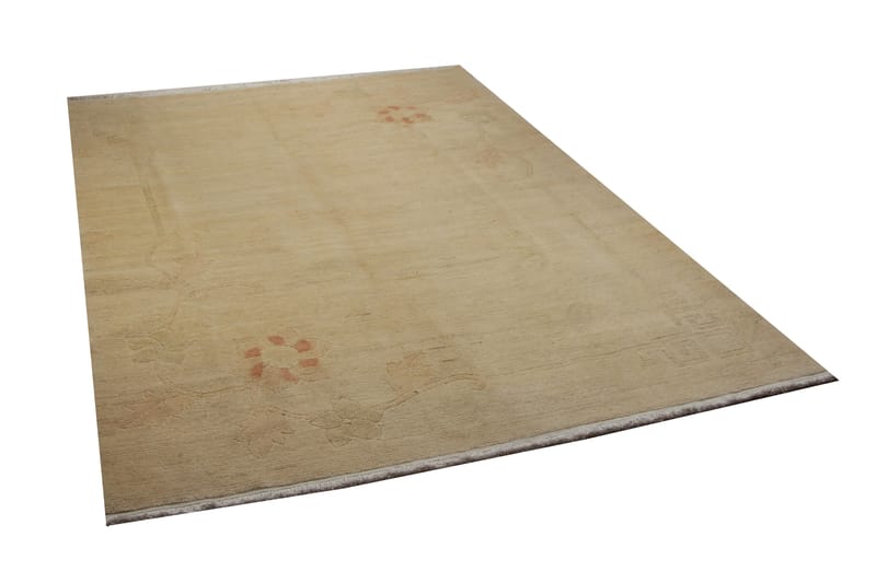 Handknuten Persisk Ullmatta 211x309 cm Gabbeh Shiraz Beige - Textilier & mattor - Mattor - Orientaliska mattor - Persisk matta