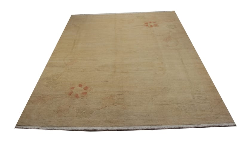 Handknuten Persisk Ullmatta 211x309 cm Gabbeh Shiraz Beige - Textilier & mattor - Mattor - Orientaliska mattor - Persisk matta