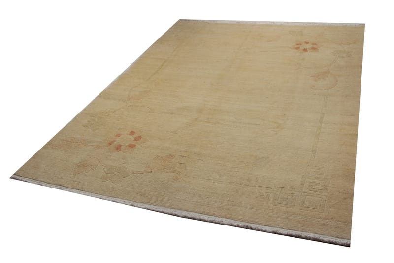 Handknuten Persisk Ullmatta 211x309 cm Gabbeh Shiraz Beige - Textilier & mattor - Mattor - Orientaliska mattor - Persisk matta