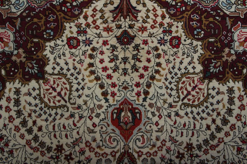 Handknuten Persisk Matta Varni 108x142 cm Kelim Beige/Koppar - Textilier & mattor - Mattor - Orientaliska mattor - Persisk matta