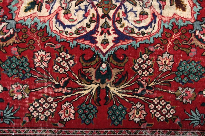 Handknuten Persisk Patchworkmatta 245x347 cm Kelim Röd/Mörkb - Textilier & mattor - Mattor - Orientaliska mattor - Persisk matta