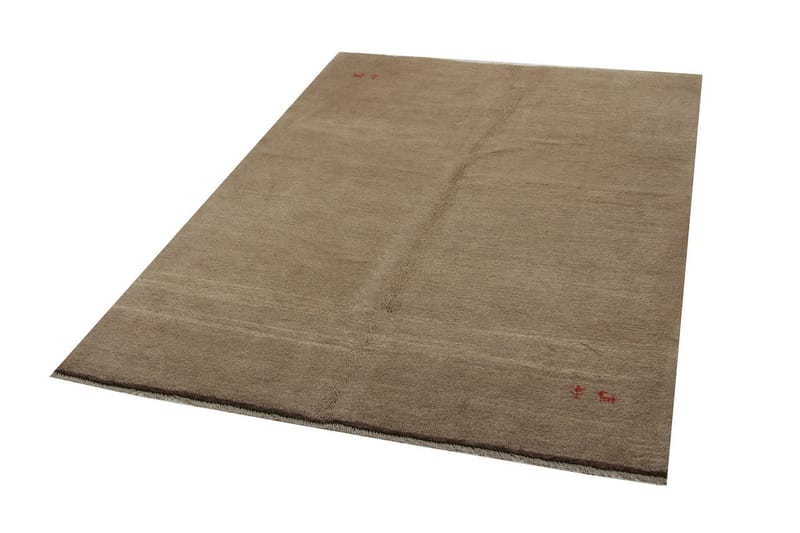 Handknuten Persisk Ullmatta 175x235 cm Gabbeh Shiraz Beige - Textilier & mattor - Mattor - Orientaliska mattor - Persisk matta