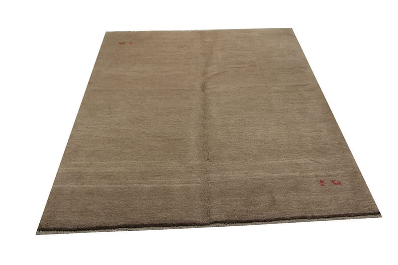 Handknuten Persisk Ullmatta 175x235 cm Gabbeh Shiraz Beige - Textilier & mattor - Mattor - Orientaliska mattor - Persisk matta