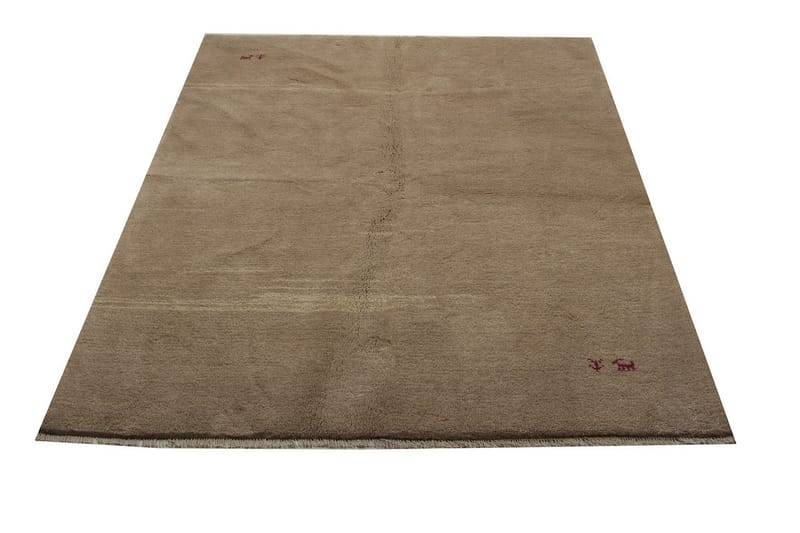 Handknuten Persisk Ullmatta 177x230 cm Gabbeh Shiraz Beige - Textilier & mattor - Mattor - Orientaliska mattor - Persisk matta