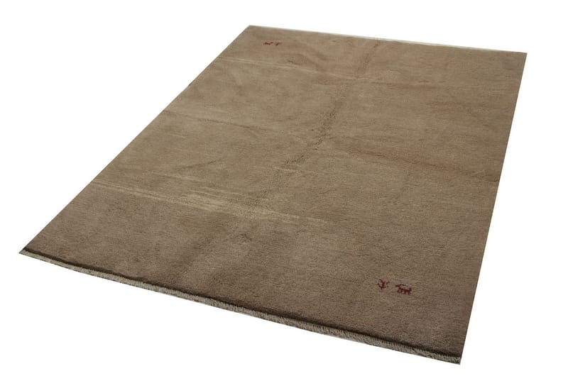 Handknuten Persisk Ullmatta 177x230 cm Gabbeh Shiraz Beige - Textilier & mattor - Mattor - Orientaliska mattor - Persisk matta