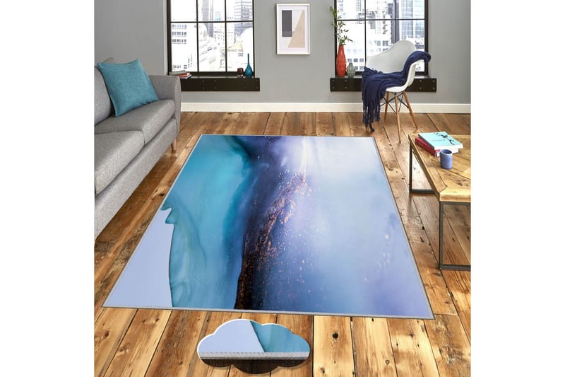 HOMEFESTO Matta 100x150 cm Multifärgad - Textilier & mattor - Mattor - Orientaliska mattor - Persisk matta