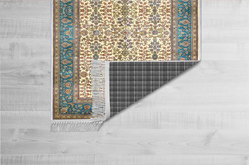 HOMEFESTO Matta 100x200 cm Multifärgad/Sammet - Textilier & mattor - Mattor - Orientaliska mattor - Persisk matta