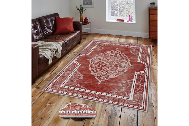 HOMEFESTO Matta 140x220 cm Multifärgad - Textilier & mattor - Mattor - Orientaliska mattor - Persisk matta