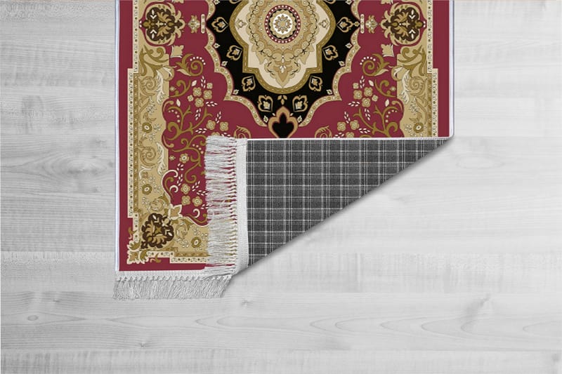 HOMEFESTO Matta 160x230 cm Multifärgad/Sammet - Persisk matta - Små mattor - Stora mattor - Orientaliska mattor - Handvävda mattor - Barnmattor