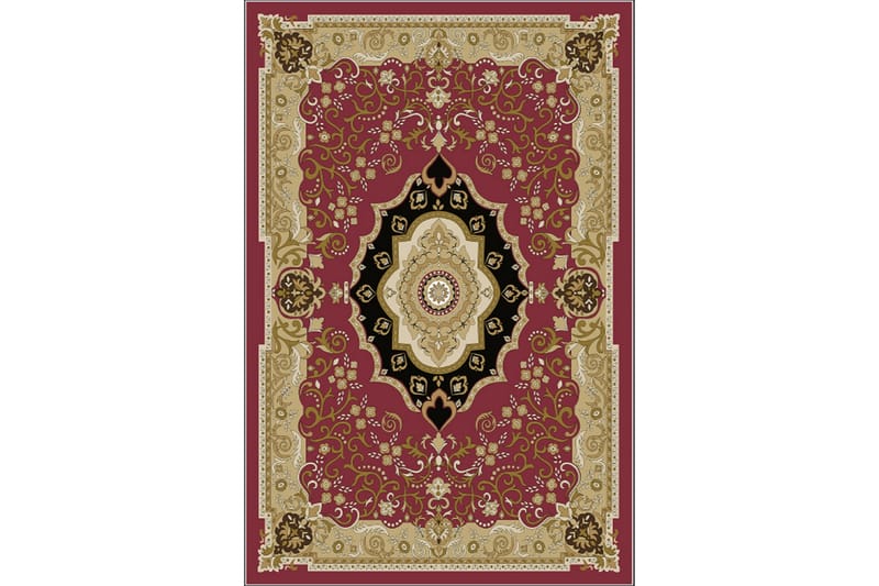 HOMEFESTO Matta 160x230 cm Multifärgad/Sammet - Persisk matta - Små mattor - Stora mattor - Orientaliska mattor - Handvävda mattor - Barnmattor