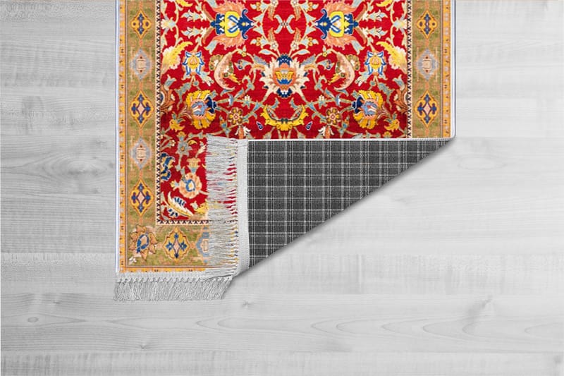 HOMEFESTO Matta 80x120 cm Multifärgad/Sammet - Textilier & mattor - Mattor - Orientaliska mattor - Persisk matta