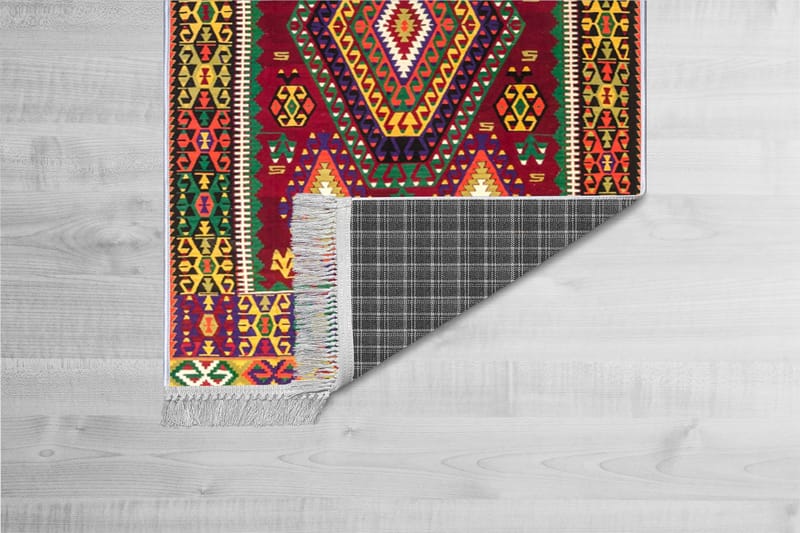 HOMEFESTO Matta 80x120 cm Multifärgad/Sammet - Textilier & mattor - Mattor - Orientaliska mattor - Persisk matta