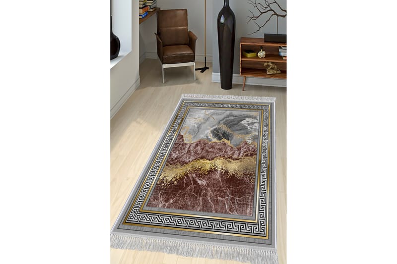 HOMEFESTO Matta 80x120 cm Multifärgad/Sammet - Textilier & mattor - Mattor - Orientaliska mattor - Persisk matta