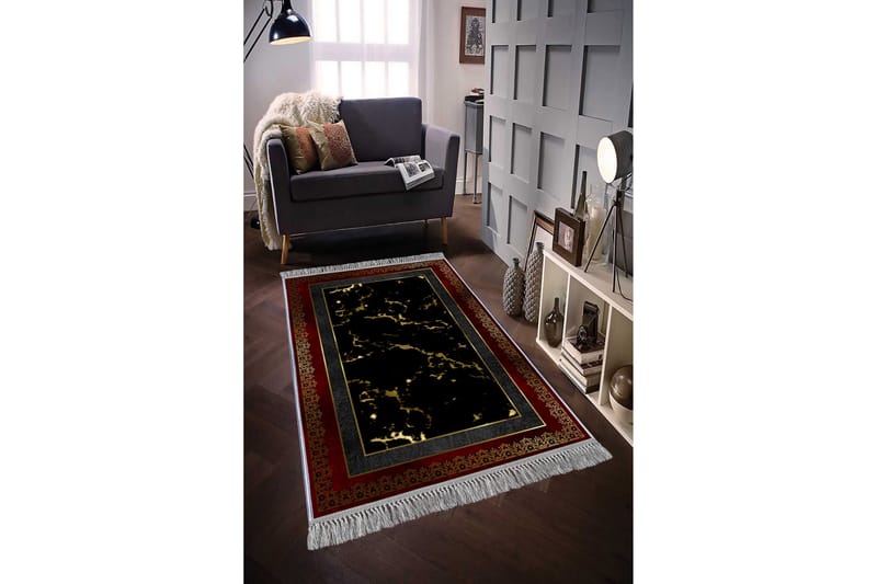 HOMEFESTO Matta 80x120 cm Multifärgad/Sammet - Textilier & mattor - Mattor - Orientaliska mattor - Persisk matta