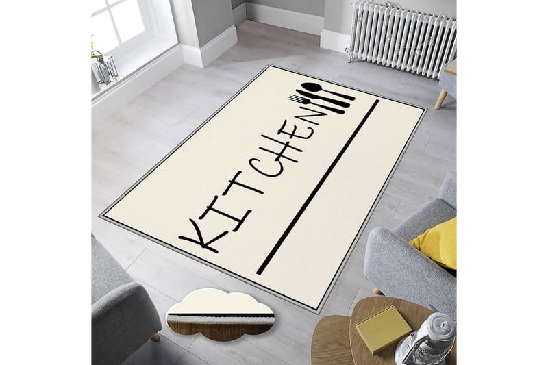 HOMEFESTO Matta 80x150 cm Multifärgad - Textilier & mattor - Mattor - Orientaliska mattor - Persisk matta