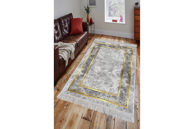 HOMEFESTO Matta 80x200 cm Multifärgad/Sammet - Textilier & mattor - Mattor - Orientaliska mattor - Persisk matta