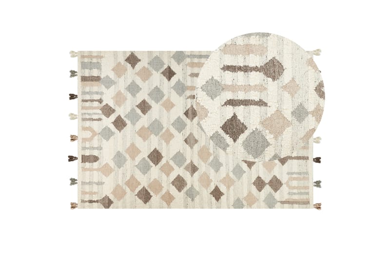 Kaghtsrashen Kelimmatta 200x300 cm Beige - Kelimmattor