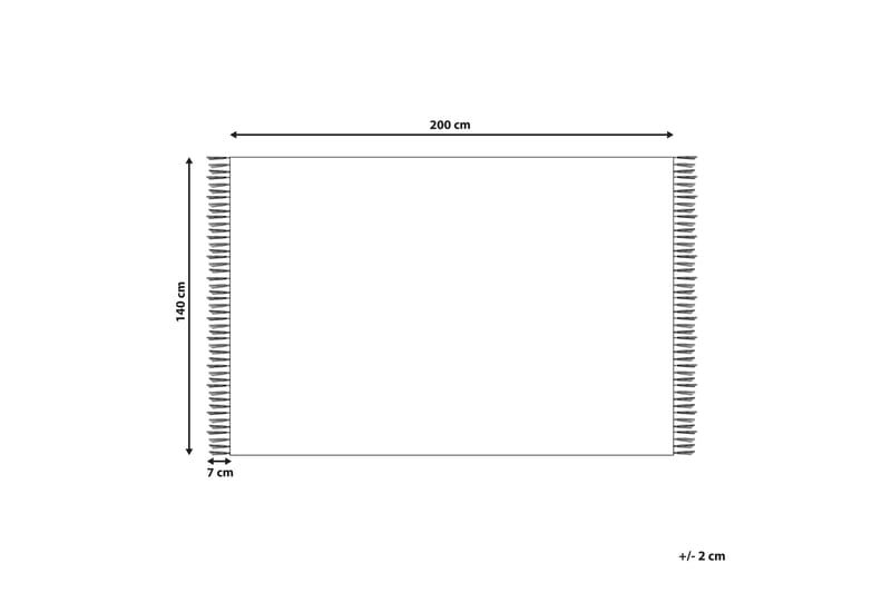 Kamaris Kelimmatta 140x200 cm Röd - Textilier & mattor - Mattor - Orientaliska mattor - Kelimmattor