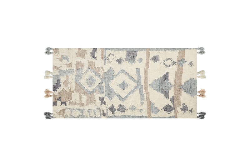 Mrgavet Kelimmatta 80x150 cm Beige - Textilier & mattor - Mattor - Orientaliska mattor - Kelimmattor