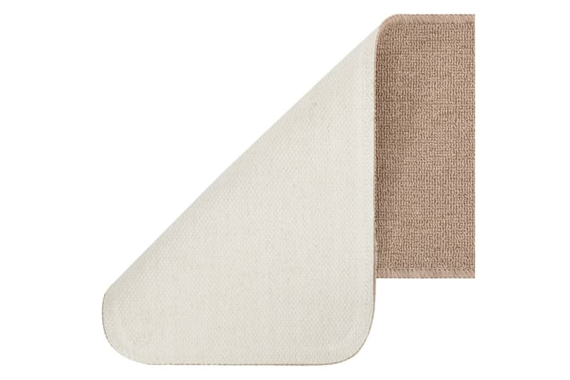 Trappstegmattor 15 st 60x25 cm beige halkfri - Beige - Textilier & mattor - Mattor - Specialmatta - Trappstegsmattor