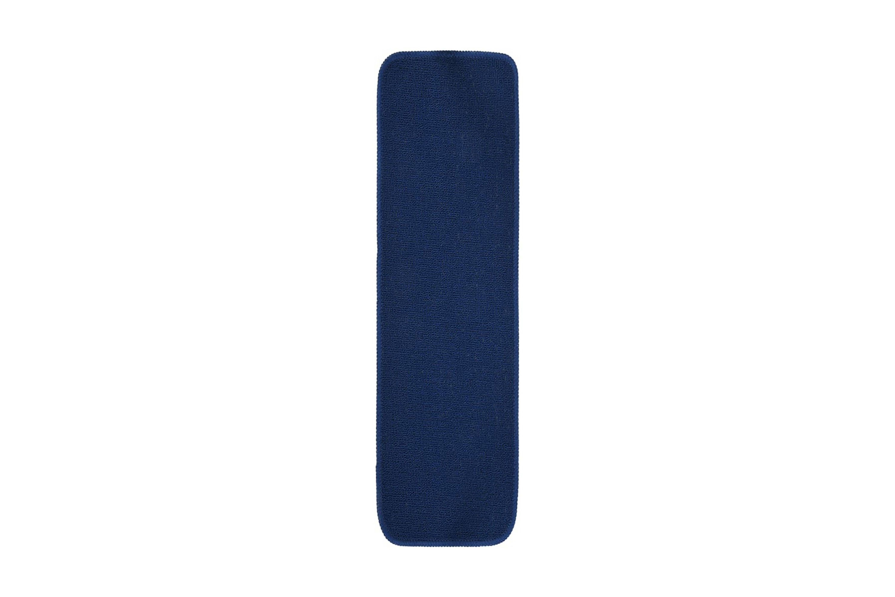 Trappstegmattor 15 st 75×20 cm marinblå halkfri – Blå