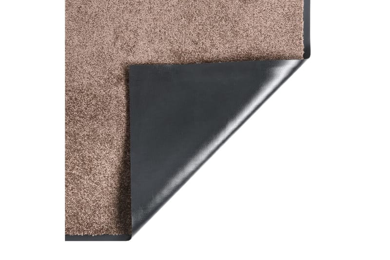 Dörrmatta brun 80x120 cm - Brun - Små mattor - Stora mattor - Handvävda mattor - Dörrmattor & entrémattor