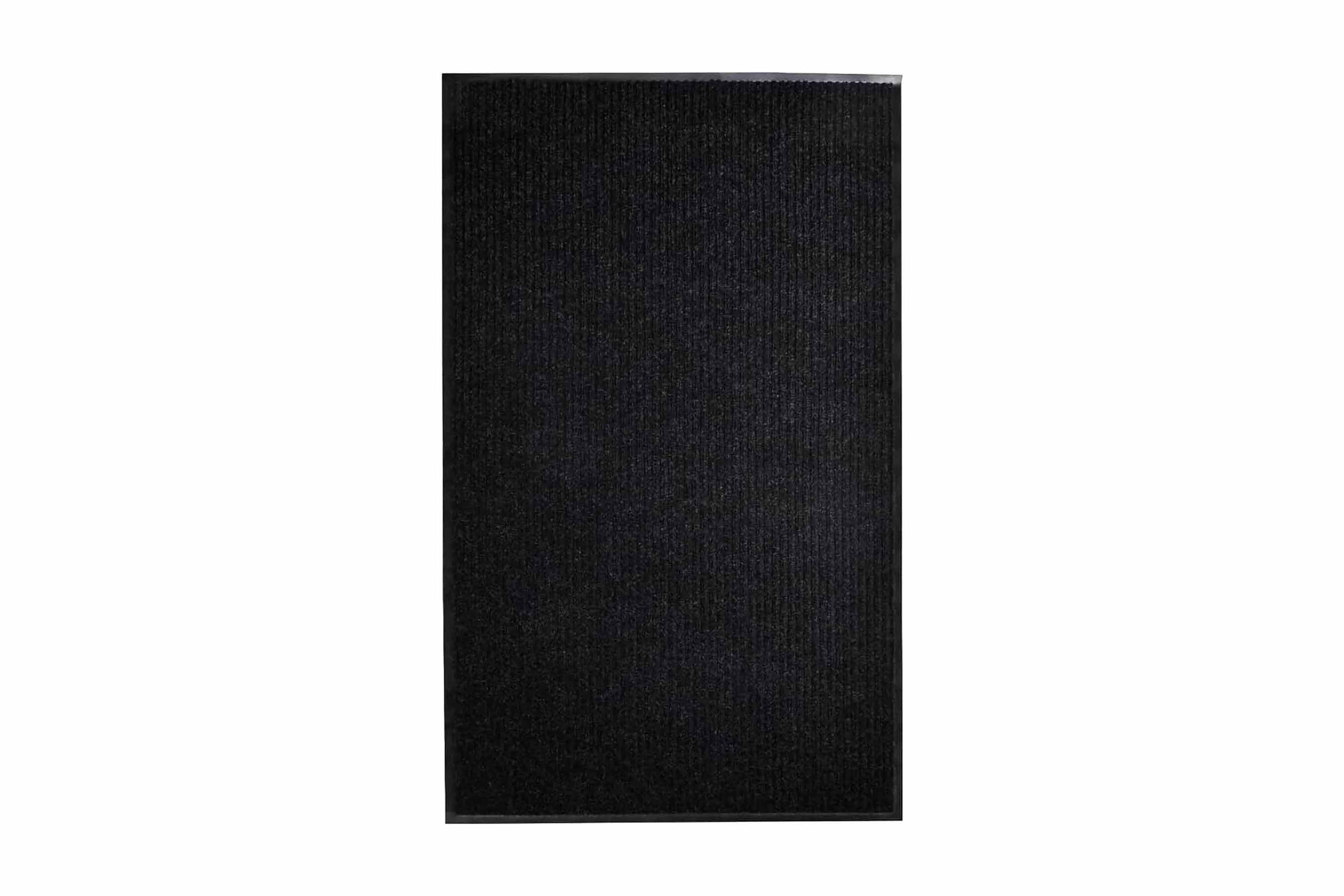 Dörrmatta PVC Svart 120×180 cm – Svart