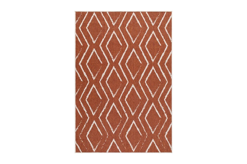 HAVANNA ROMB Utomhusmatta 160x230 cm Cayenne - Textilier & mattor - Mattor - Utomhusmattor