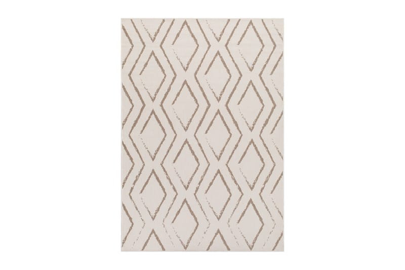 HAVANNA ROMB Utomhusmatta 160x230 cm Linnebeige - Textilier & mattor - Mattor - Utomhusmattor