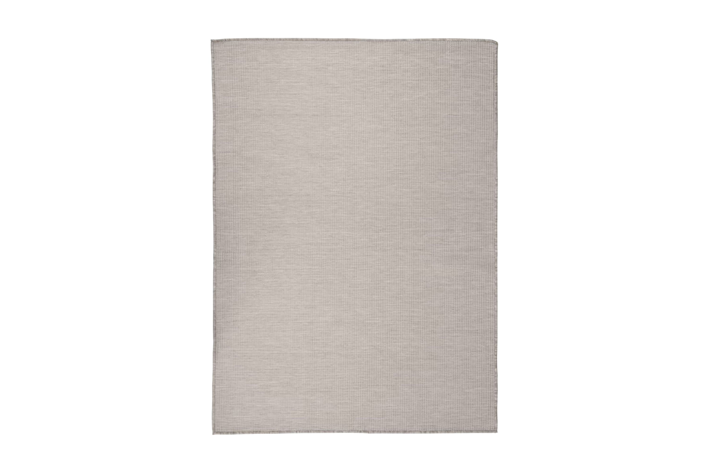 Utomhusmatta plattvävd 200×280 cm taupe – Taupe