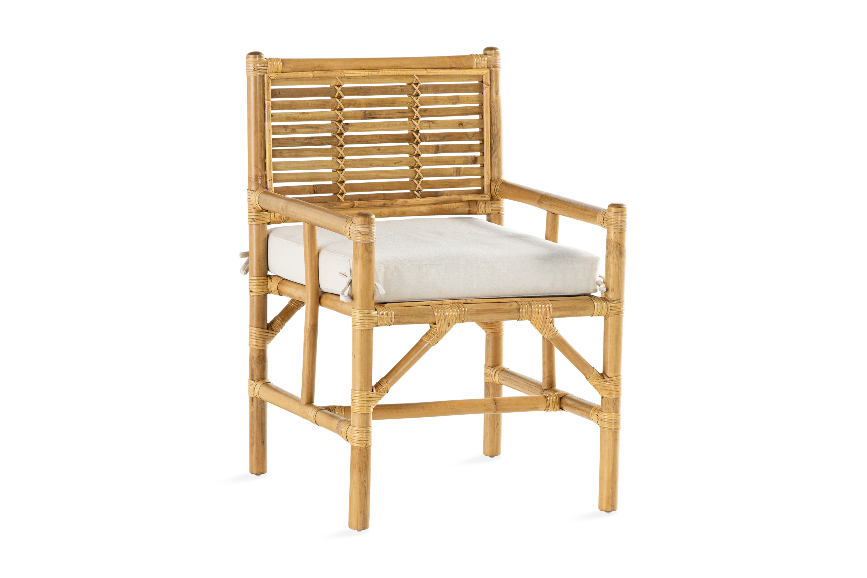 Comfort Garden ALVIMIA Caféstol Rottting/Beige –