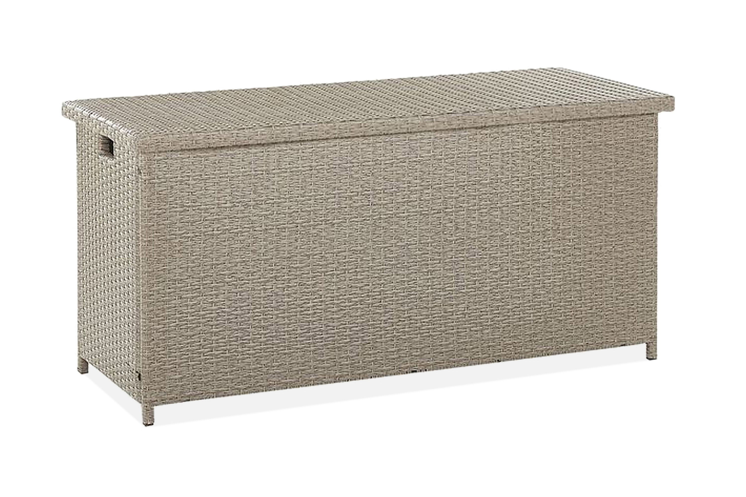 CEBROSA Dynbox 126x46 cm Taupe/Konstrotting - Grå Dynboxar & dynlådor