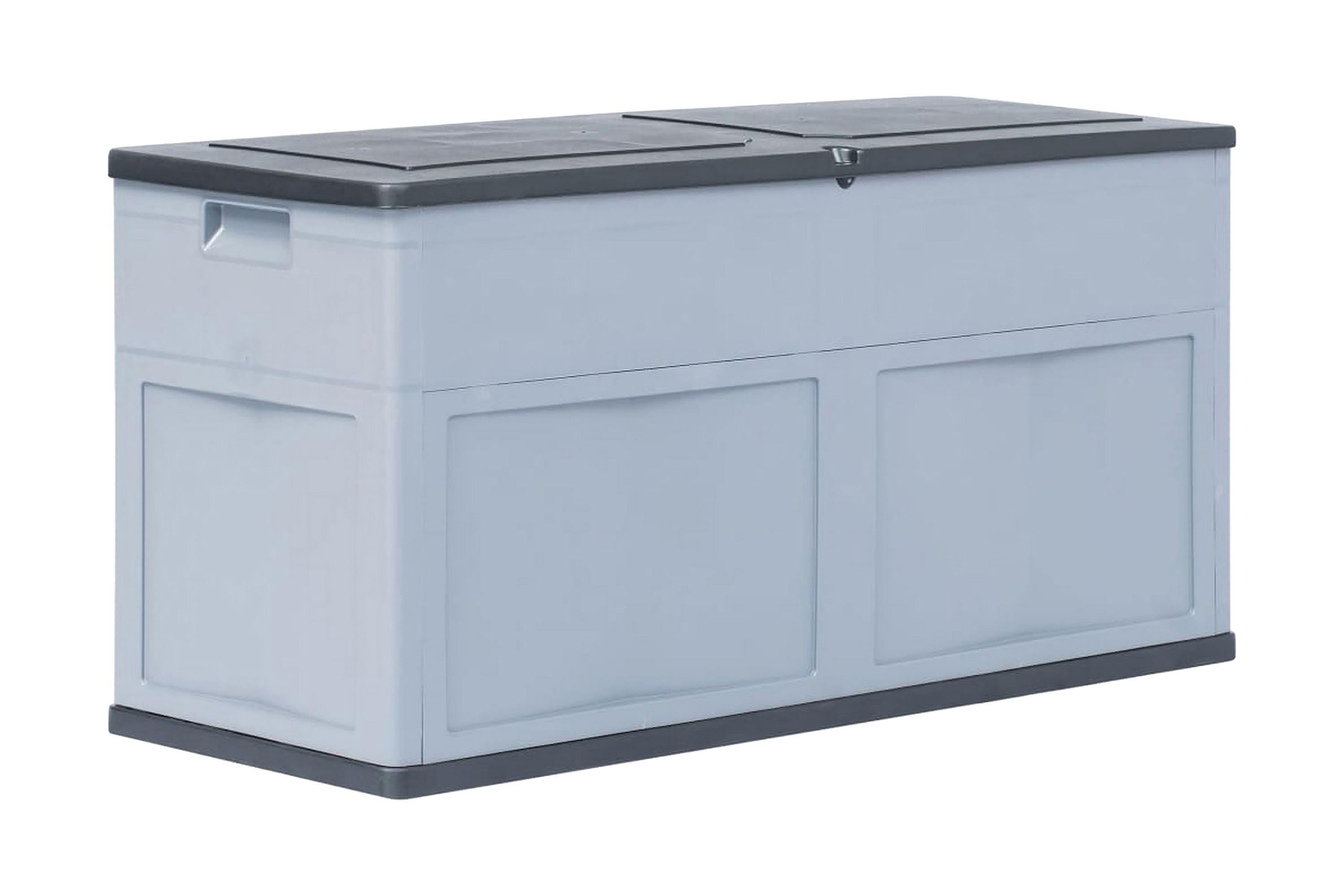 Dynbox 320 liter grå svart – Grå