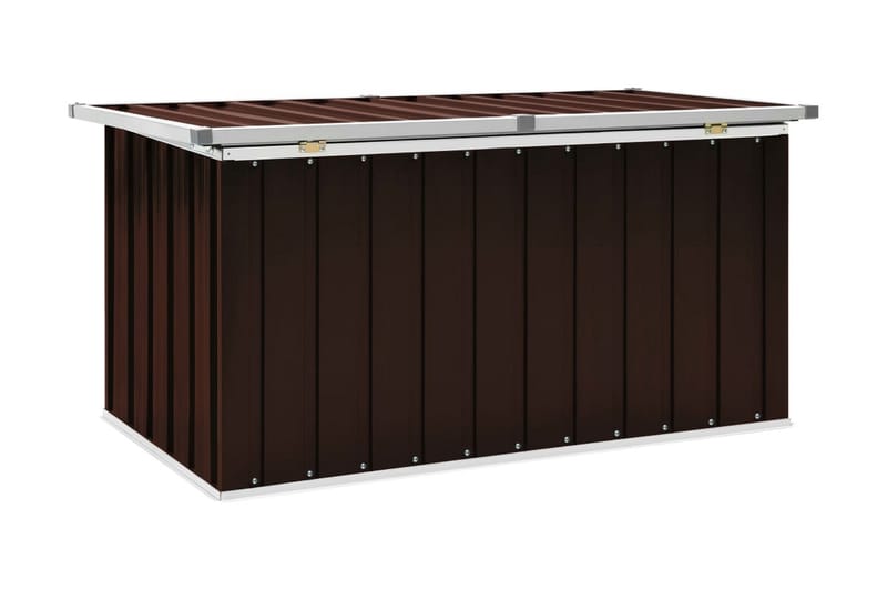 Dynbox brun 129x67x65 cm - Brun - Utemöbler - Dynförvaring & möbelskydd - Dynboxar & dynlådor