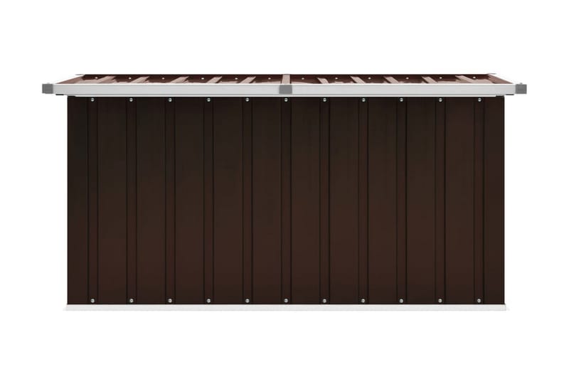 Dynbox brun 129x67x65 cm - Brun - Utemöbler - Dynförvaring & möbelskydd - Dynboxar & dynlådor