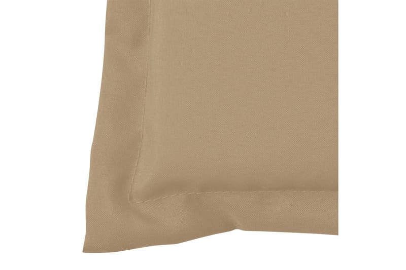 Bänkdyna för trädgården beige 100x50x3 cm - Beige - Utemöbler - Dynor - Soffdynor & bänkdynor utemöbler