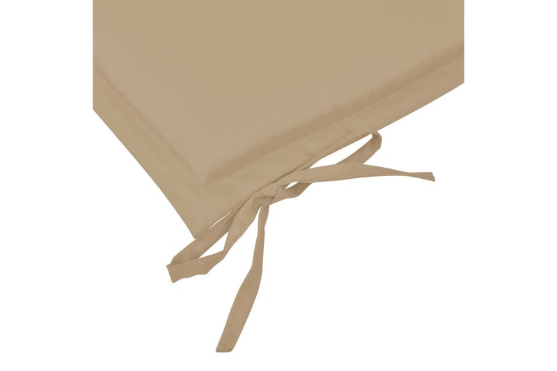 Bänkdyna för trädgården beige 100x50x3 cm - Beige - Utemöbler - Dynor - Soffdynor & bänkdynor utemöbler