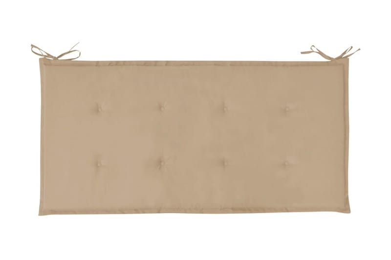 Bänkdyna för trädgården beige 100x50x3 cm - Beige - Utemöbler - Dynor - Soffdynor & bänkdynor utemöbler