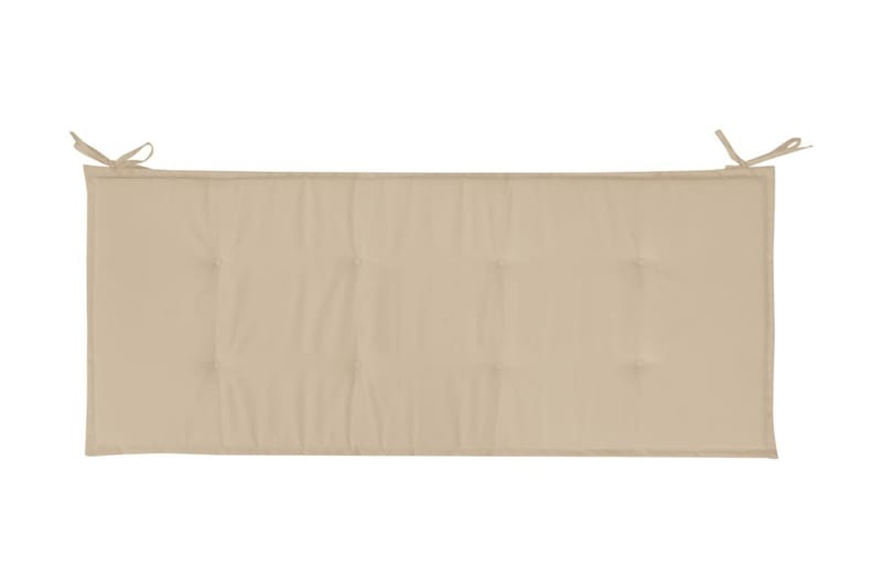 Bänkdyna för trädgården beige 150x50x3 cm - Beige - Utemöbler - Dynor - Soffdynor & bänkdynor utemöbler