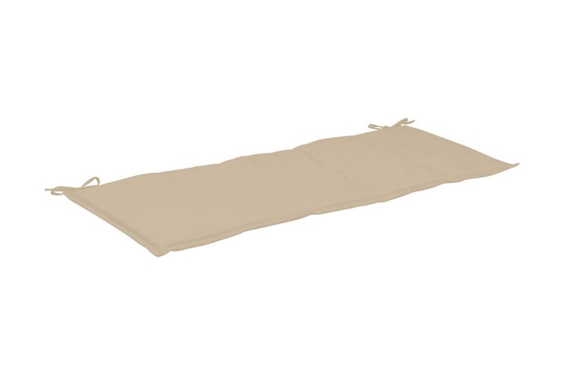 Bänkdyna för trädgården beige 150x50x3 cm - Beige - Utemöbler - Dynor - Soffdynor & bänkdynor utemöbler