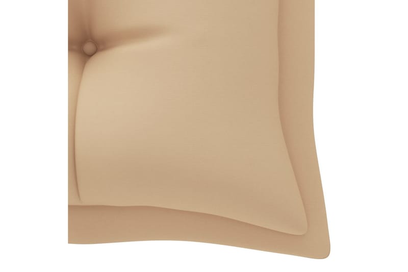 Bänkdyna för trädgården beige 180x50x7 cm tyg - Beige - Utemöbler - Dynor - Soffdynor & bänkdynor utemöbler