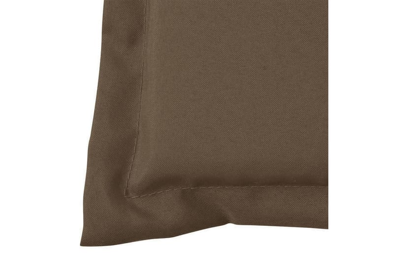 Bänkdyna för trädgården taupe 150x50x3 cm - Brun - Utemöbler - Dynor - Soffdynor & bänkdynor utemöbler