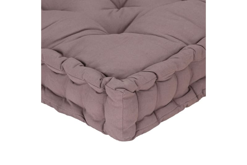 Dyna till pallsoffa bomull 120x40x7 cm taupe - Brun - Utemöbler - Dynor - Soffdynor & bänkdynor utemöbler