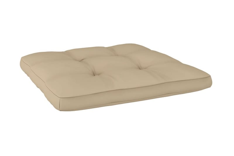 Dynor till pallsoffa 2 st beige - Beige - Utemöbler - Dynor - Soffdynor & bänkdynor utemöbler