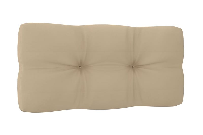 Dynor till pallsoffa 2 st beige - Beige - Utemöbler - Dynor - Soffdynor & bänkdynor utemöbler