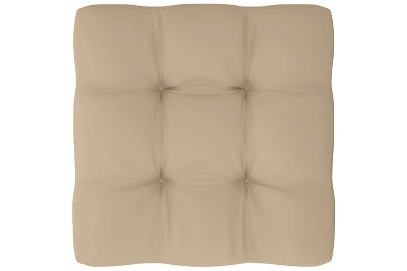 Dynor till pallsoffa 2 st beige - Beige - Utemöbler - Dynor - Soffdynor & bänkdynor utemöbler