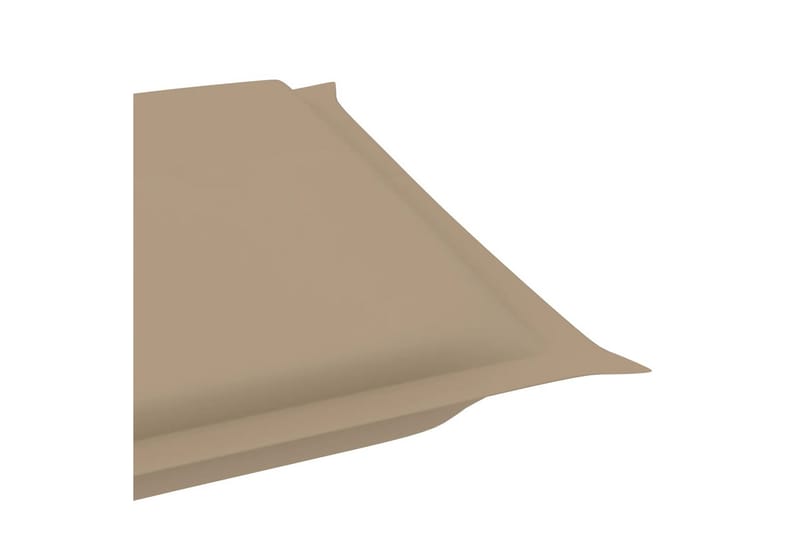 Solsängsdyna beige 186x58x3 cm - Beige - Utemöbler - Dynor - Solsängsdynor