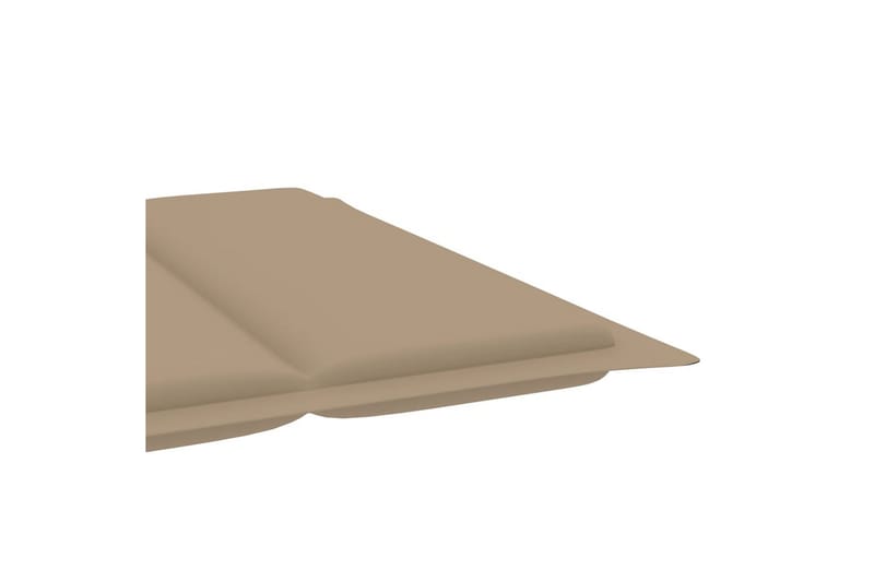 Solsängsdyna beige 186x58x3 cm - Beige - Utemöbler - Dynor - Solsängsdynor