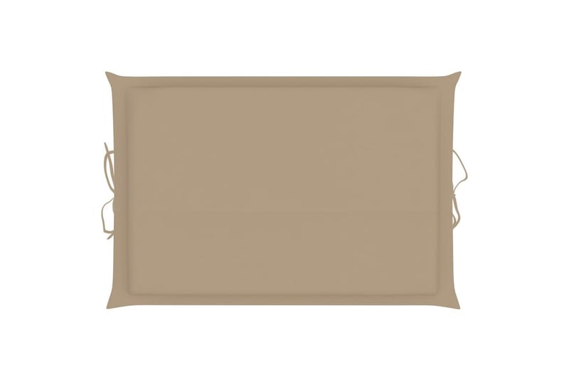 Solsängsdyna beige 186x58x3 cm - Beige - Utemöbler - Dynor - Solsängsdynor